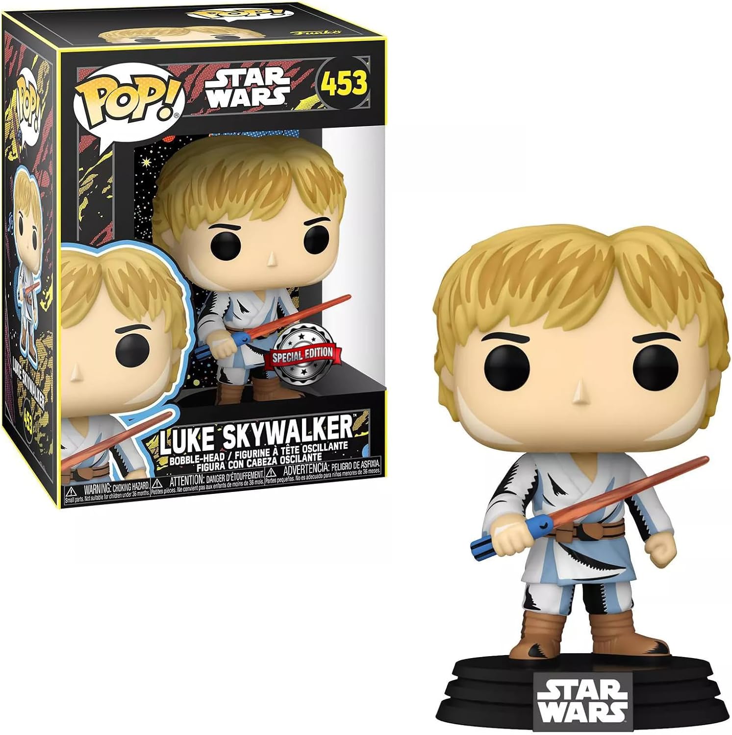 FUNKO POP LUKE SKYWALKER de STAR WARS 453 