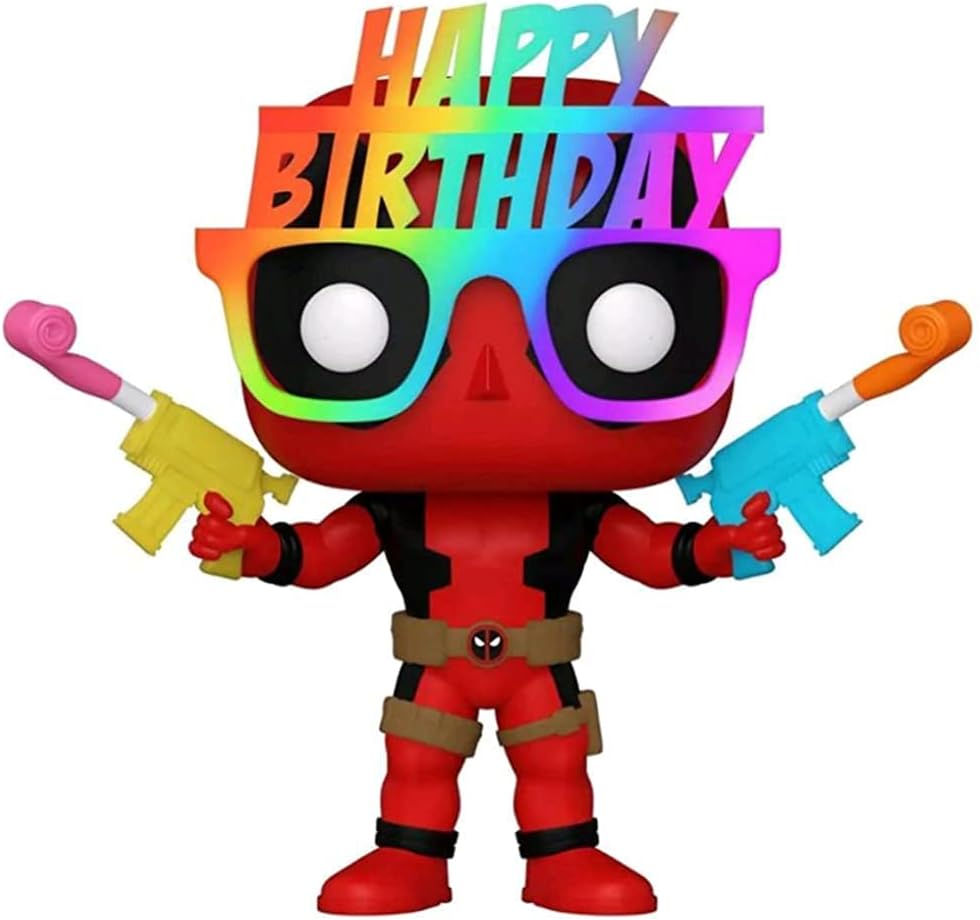 FUNKO POP DEADPOOL Birthday glasses 783