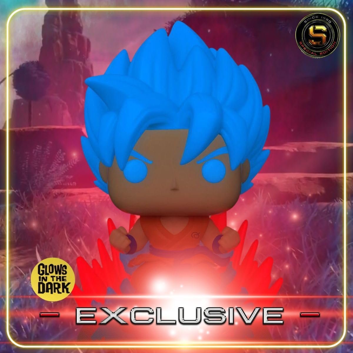 FUNKO POP SSGSS GOKU de DRAGONBALL SUPER 1256
