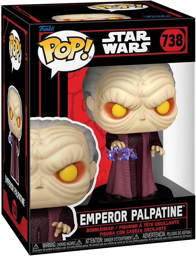 FUNKO POP EMPEROR PALPATINE de STAR WARS 738