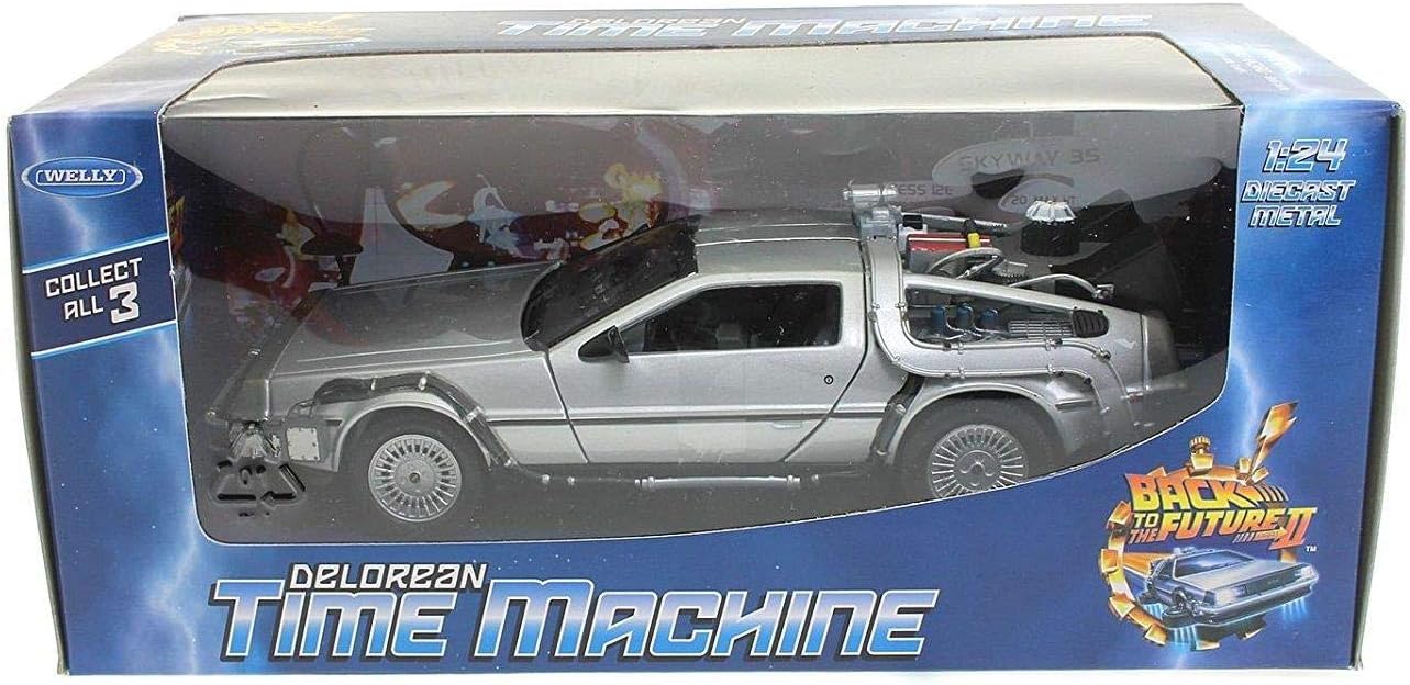 WELLY Réplica Delorean Regreso Al Futuro II Escala 1/24