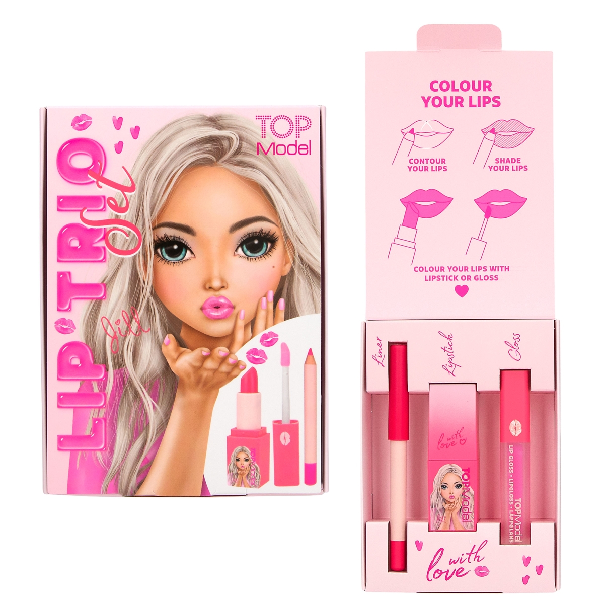 TOPModel trío de labiales BEAUTY and ME