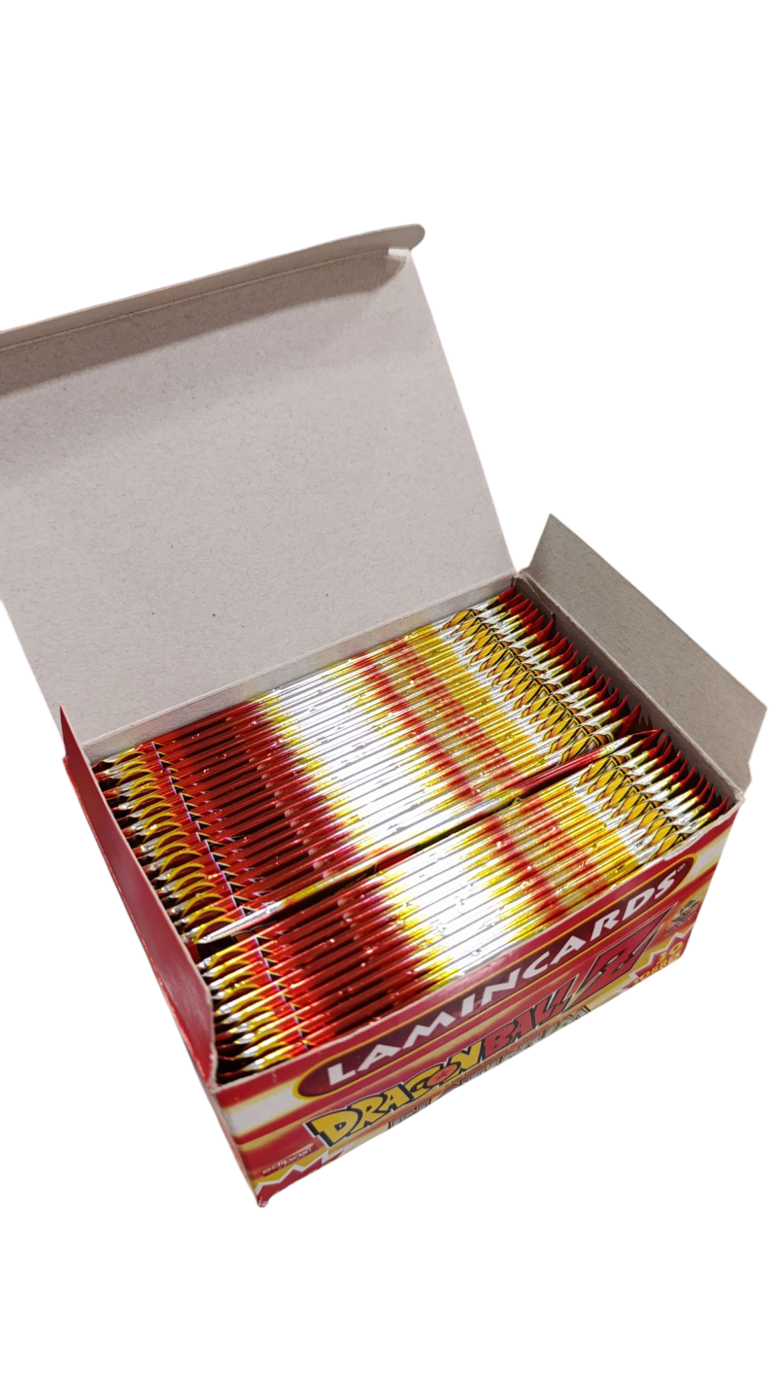 caja 30 sobres lamincards platinum DRAGONBALL Z