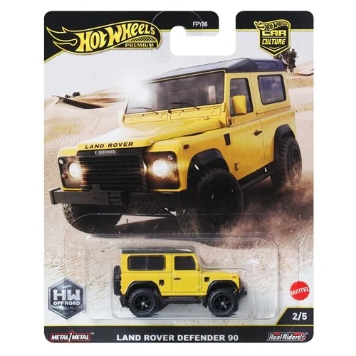 Hot Wheels Car Culture LAND ROVER DEFENDER 90 JBK74