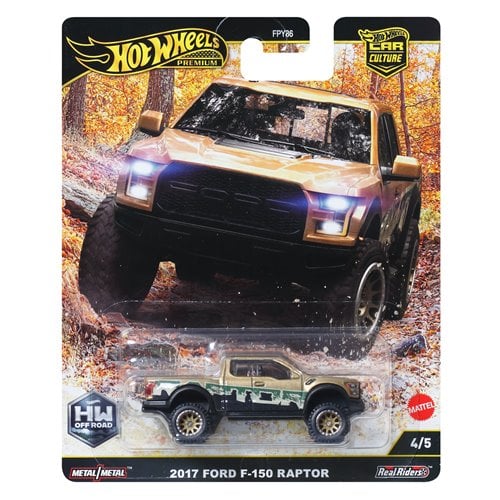 Hot Wheels Car Culture 2017 FORD F-150 RAPTOR JBK70