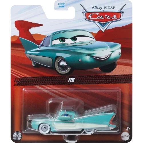coche metal Disney Pixar CARS 1:55 FLO CON BANDEJA GBV79