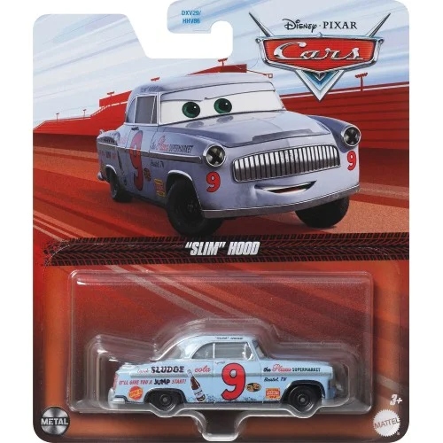 coche metal Disney Pixar CARS 1:55 SLIM HOOD GBY19
