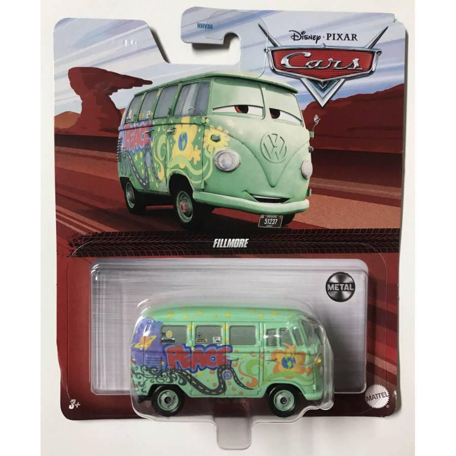coche metal Disney Pixar CARS 1:55 FILLMORE FLL37