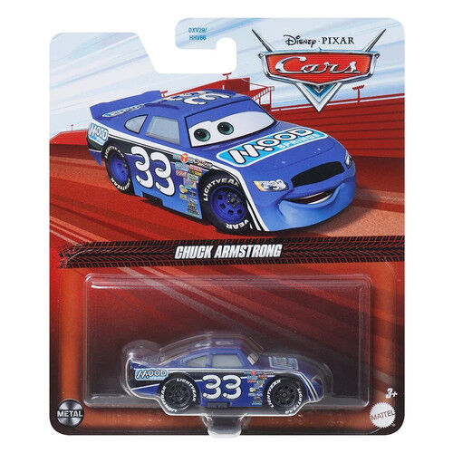 coche metal Disney Pixar CARS 1:55 CHUCK ARMSTRONG GBY23