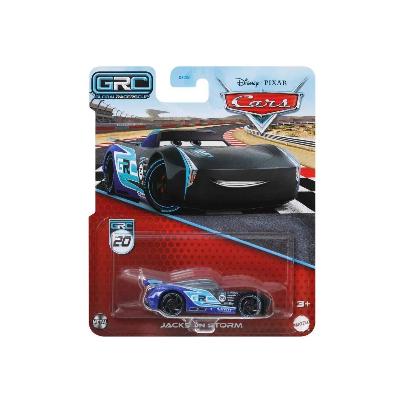 coche metal Disney Pixar CARS 1:55 JACKSON STORM HYD11