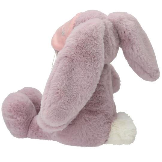 PM conejito de peluche lila con antifaz para dormir