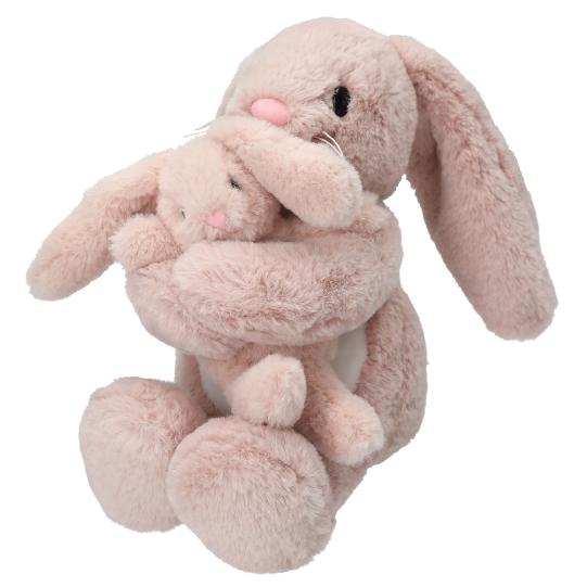 Princess Mimi conejito de peluche Nelly con bebé