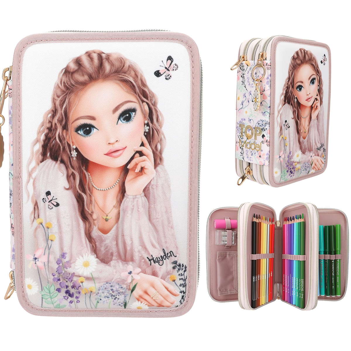 TOPModel estuche triple SUMMER FEELING