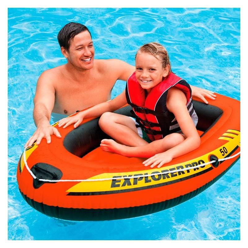 Barca Hinchable Explorer Pro 50 137X85X23 cm INTEX