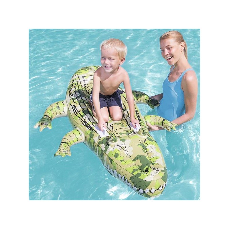 Colchoneta cocodrilo hinchable BESTWAY 1,75X1,02 M