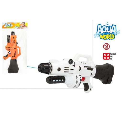 Pistola De Agua Aqua World 49cm 2 Mod Sdos