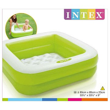 Piscina cuadrada INTEX 85X85X23 CM
