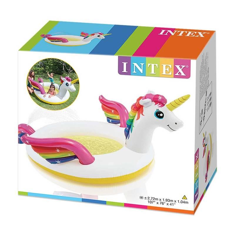 Piscina Hinchable Unicornio INTEX 2,72X1,93X1,04 M