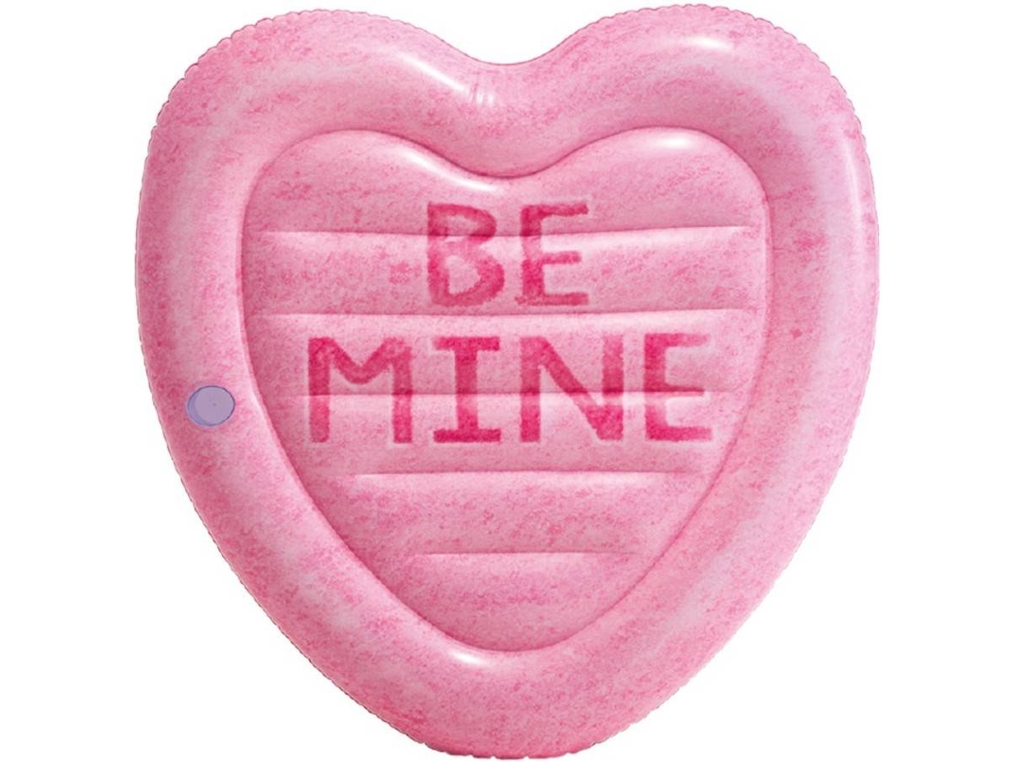 Hinchable INTEX Corazón: Be Mine (145 x 142 cm)