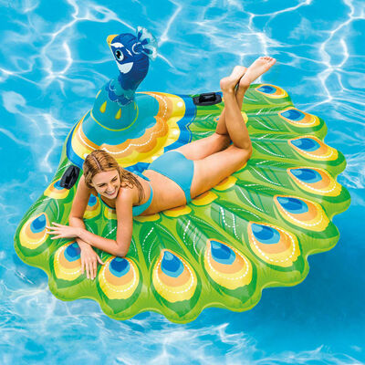 Colchoneta PEACOCK ISLAND INTEX 1,93x1.63x0,94 M