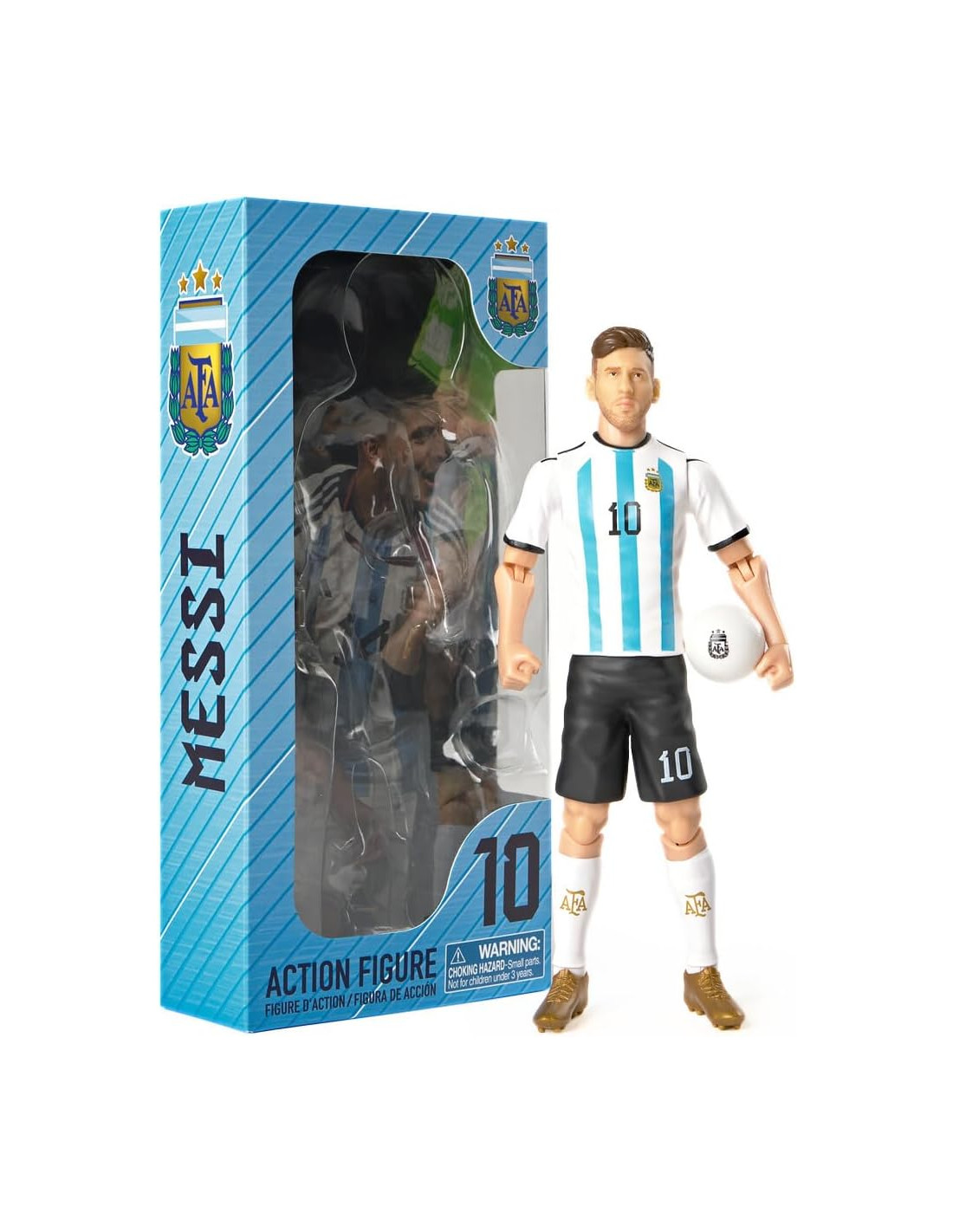 Figura Coleccionable de Lionel Messi de la Selección Argentina de 20 cm - Banbo Toys