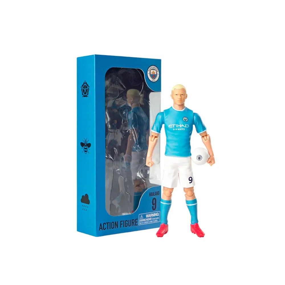 Figura Coleccionable de Erling Haaland del Manchester City de 20 cm - Banbo Toys