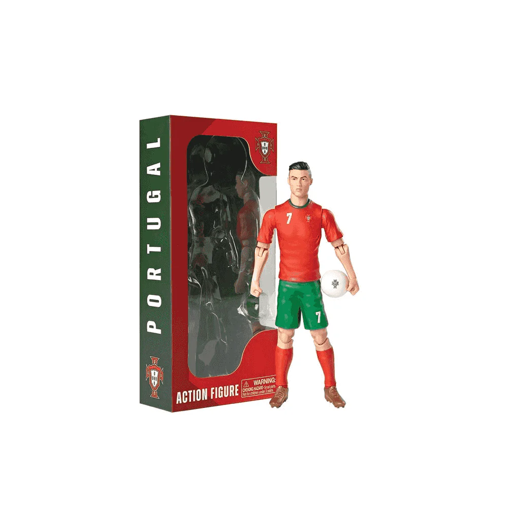 Figura Coleccionable de Cristiano Ronaldo de la Selección de Portugal de 20 cm - Banbo Toy