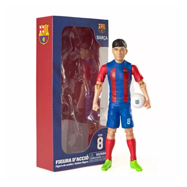 Figura Coleccionable de PEDRI del F.C.BARCELONA de 20 cm - Banbo Toy