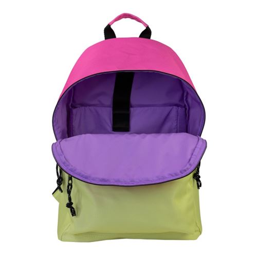 Mochila escolar Milan 2 cremalleras (22L) Sunset Amarillo-rosa 