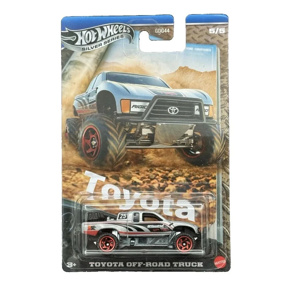 Hot Wheels Silver Series TOYOTA OFF-ROAD TRUCK JCB75 5/5