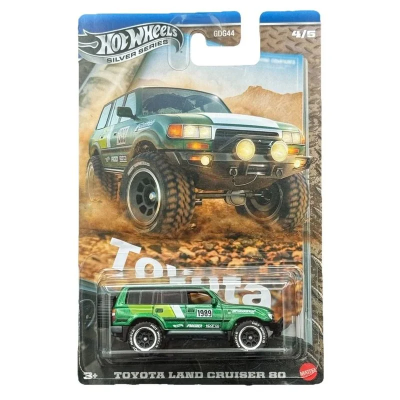 Hot Wheels Silver Series TOYOTA LAND CRUISER 80 JCB74 4/5