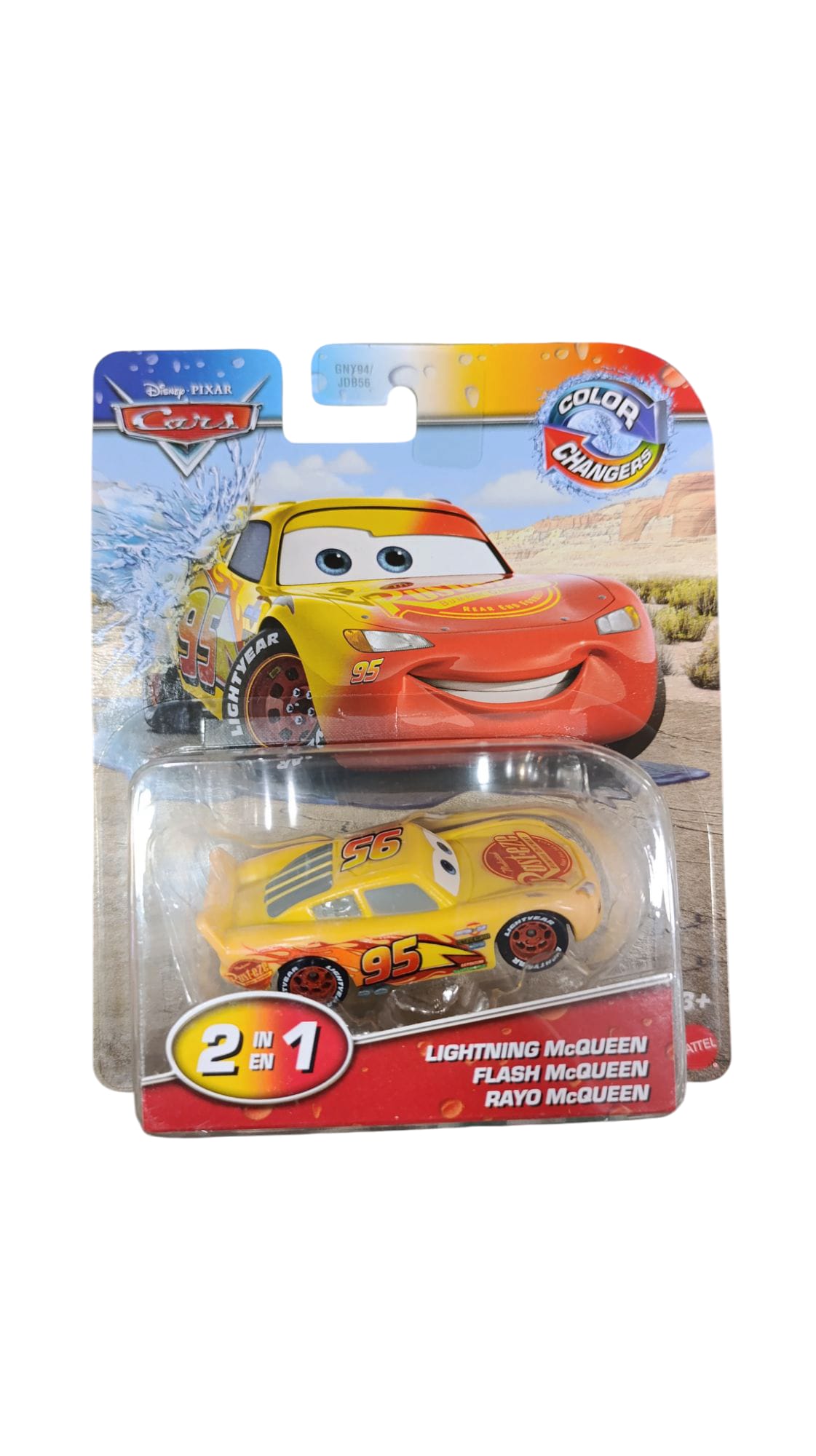 Disney Cars Color Changers RAYO MCQUEEN JHG25