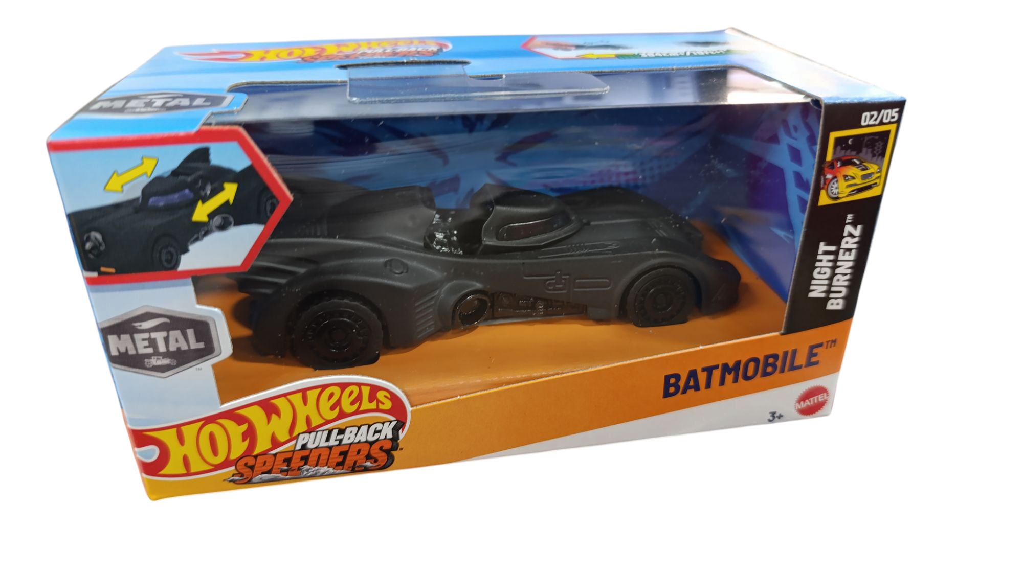 HOT WHEELS Pull-Back SPEEDERS BATMOBILE HWH44