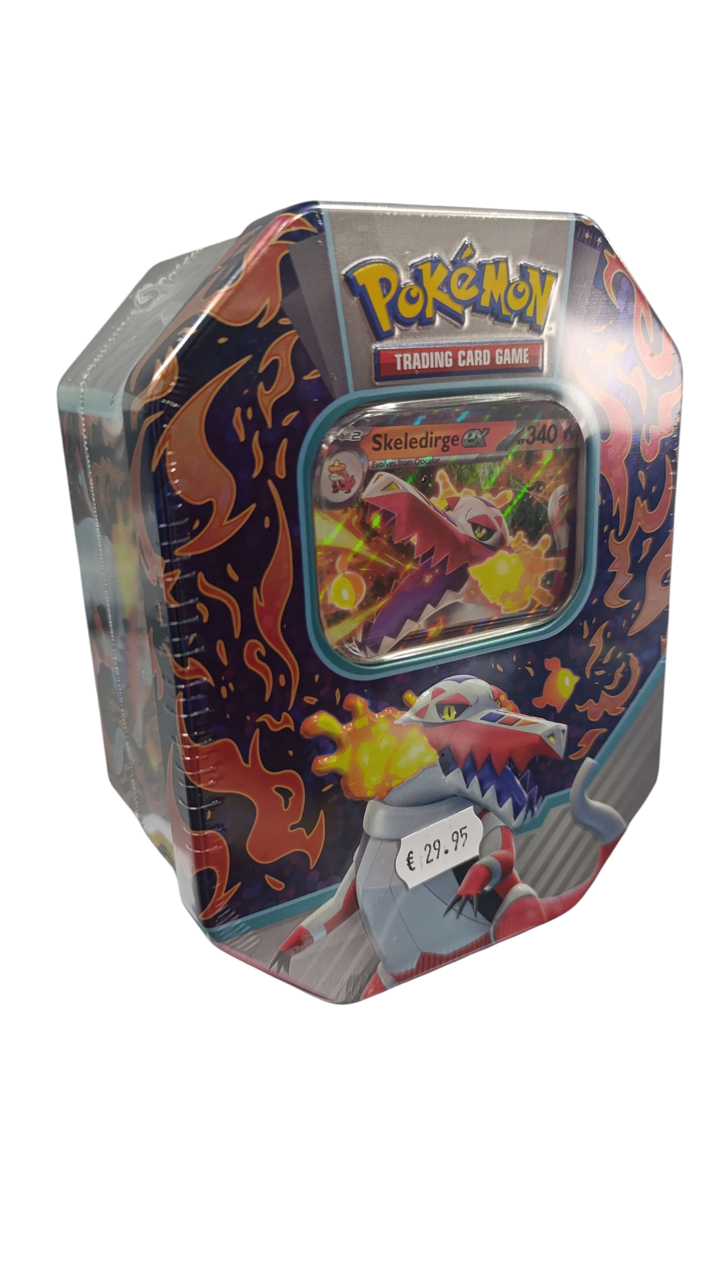 lata Paldea Legends de POKEMON en INGLÉS  SKELEDIRGE