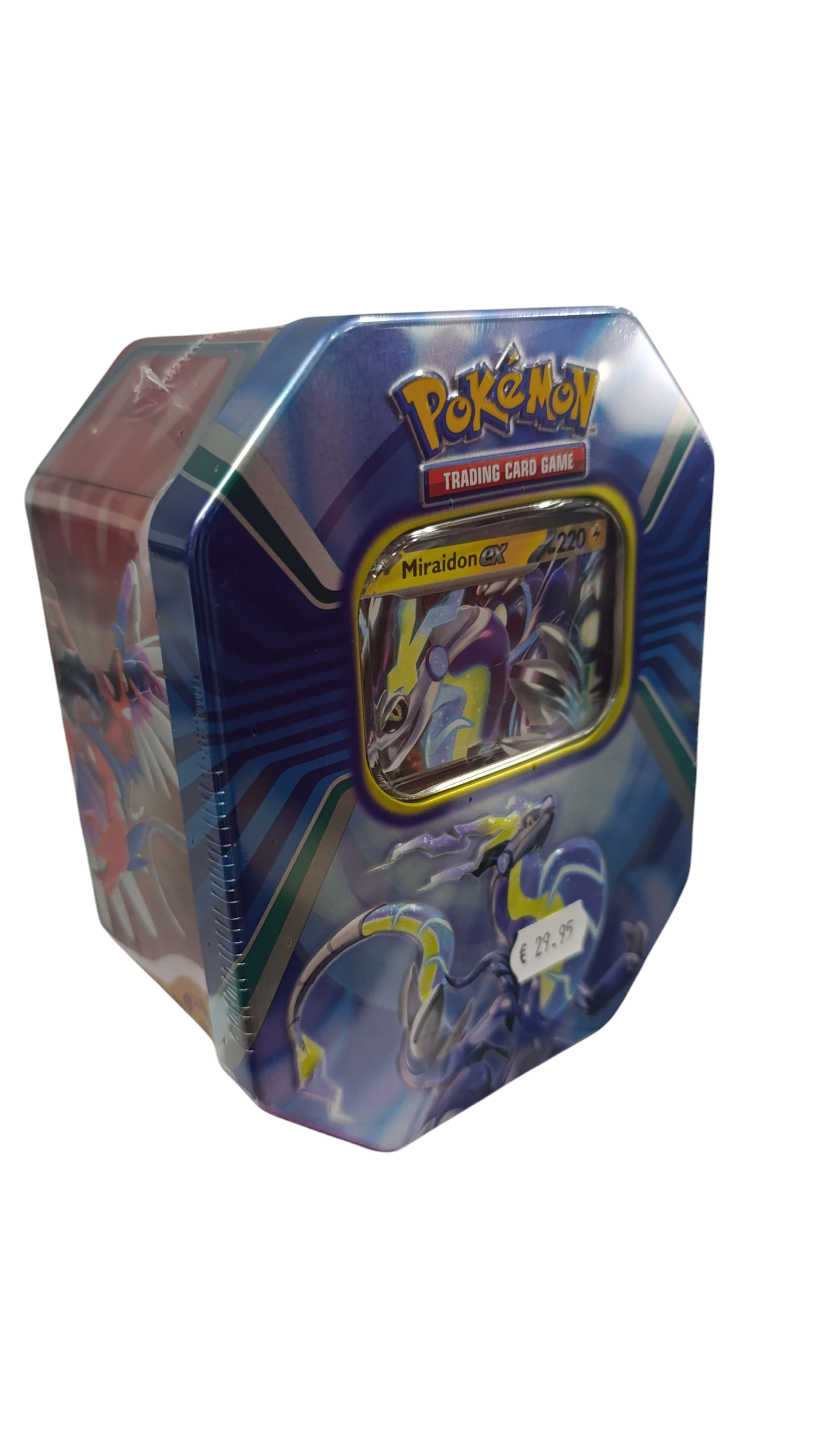 lata Paldea Legends de POKEMON en INGLÉS  MIRAIDON