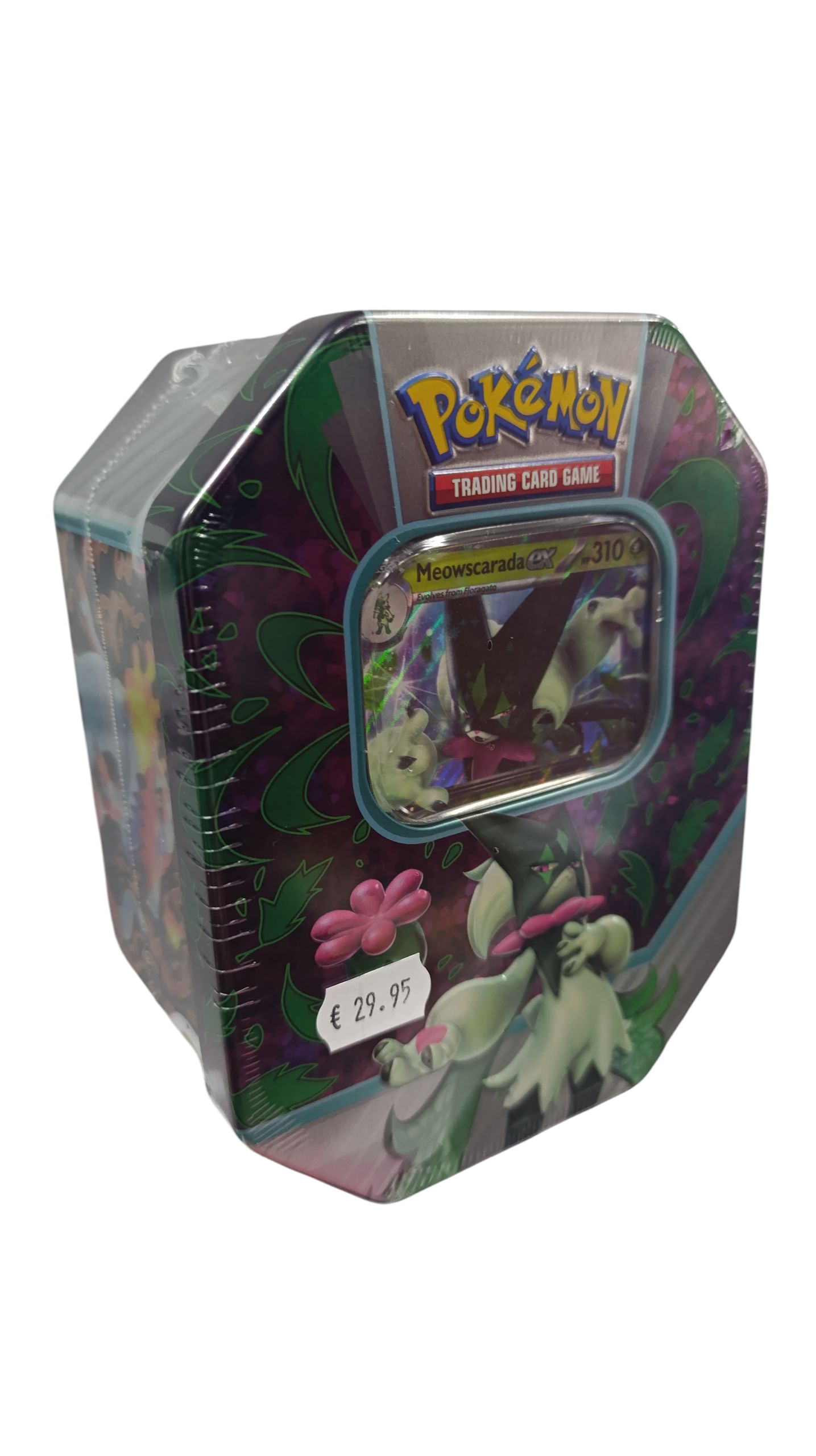 lata Paldea Legends de POKEMON en INGLÉS MEOWSCARADA