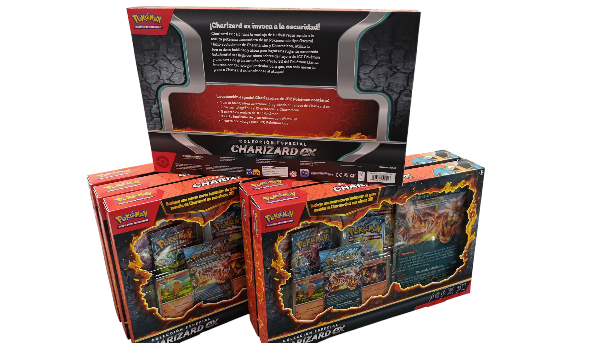caja Colección Especial CHARIZARD EX de POKEMON en español