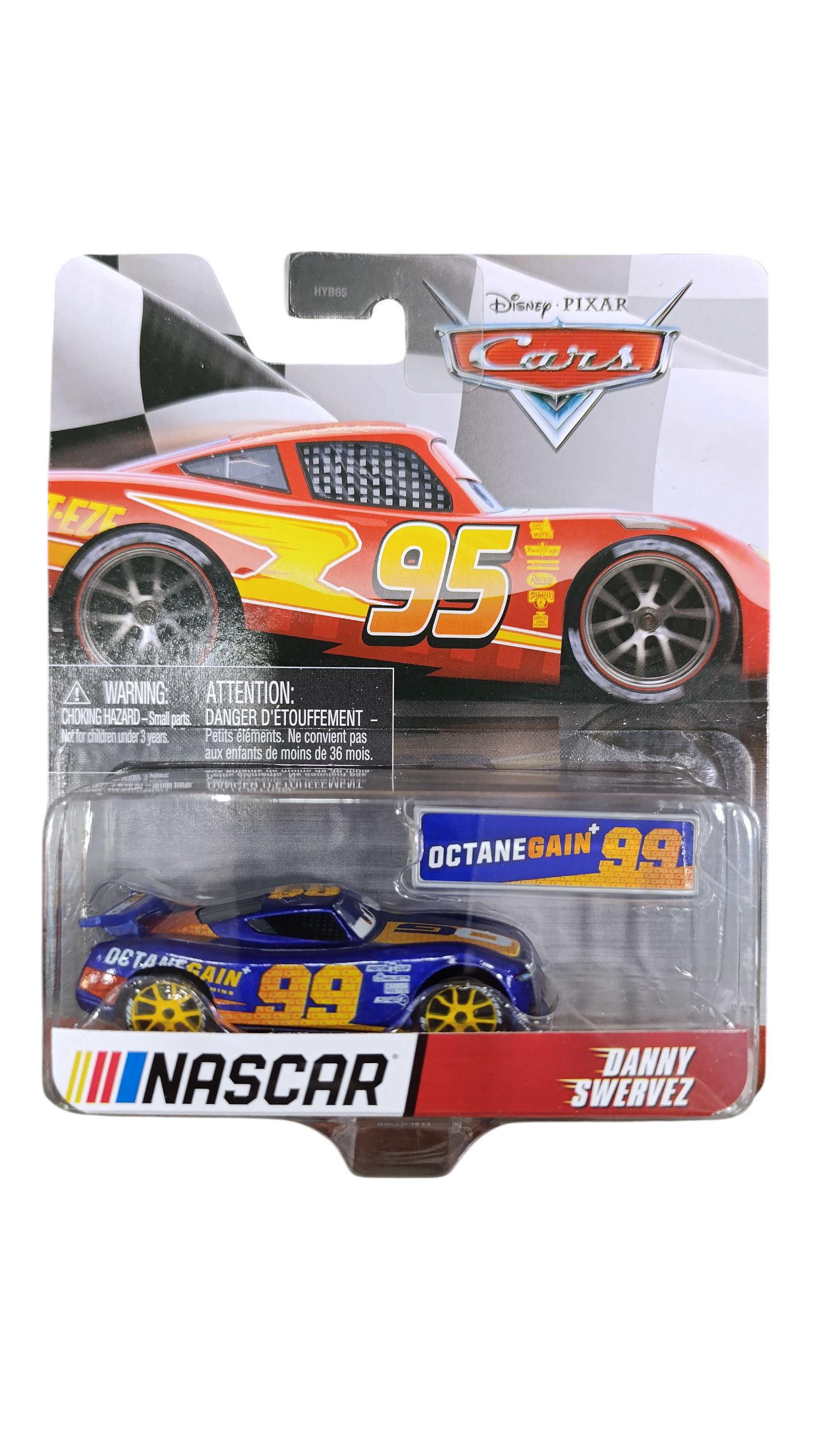 CARS by Disney pixar NASCAR DANNY SWERVEZ JDG72