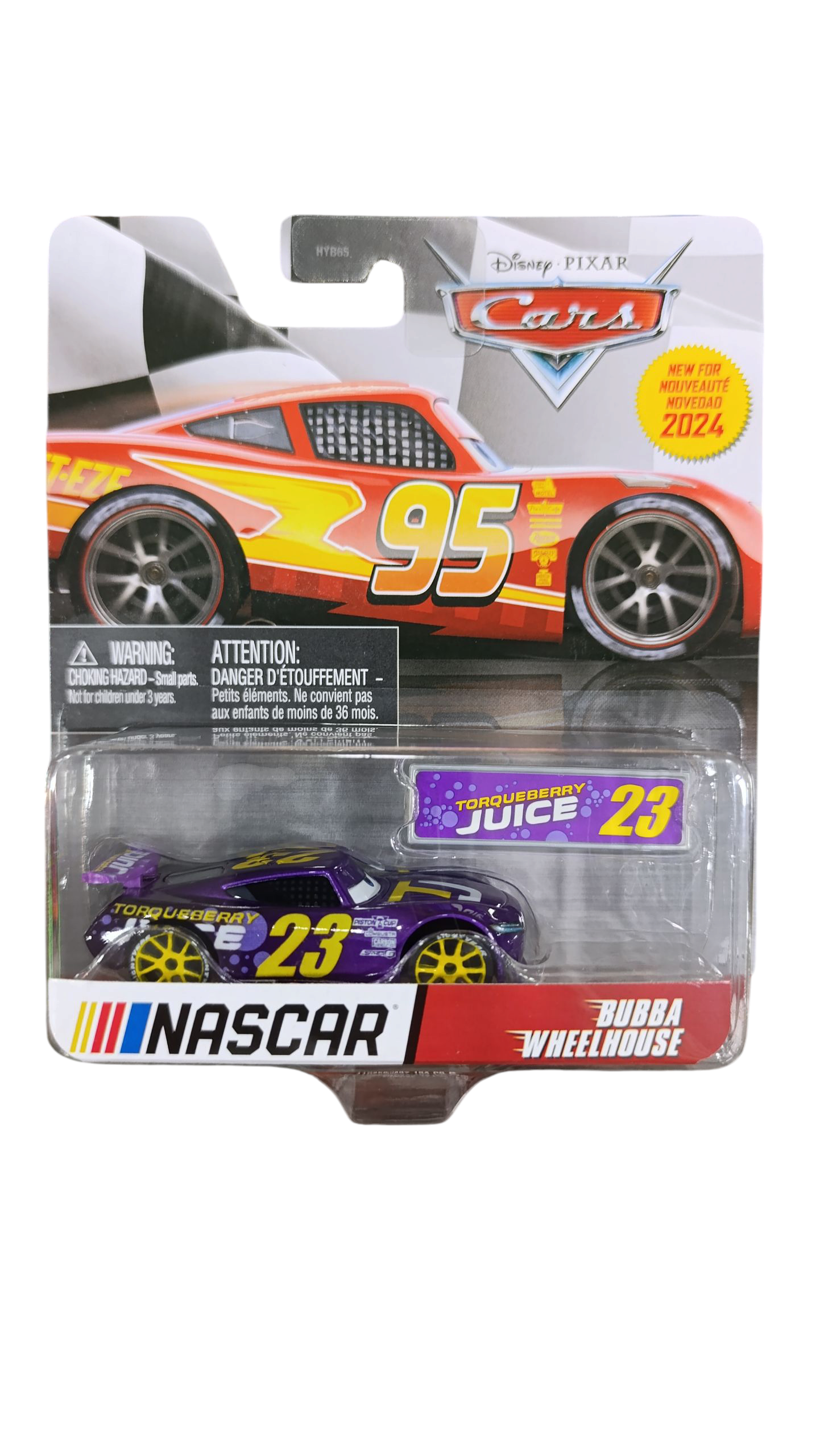 CARS by Disney pixar NASCAR BUBBA WHEELHOUSE HXW35