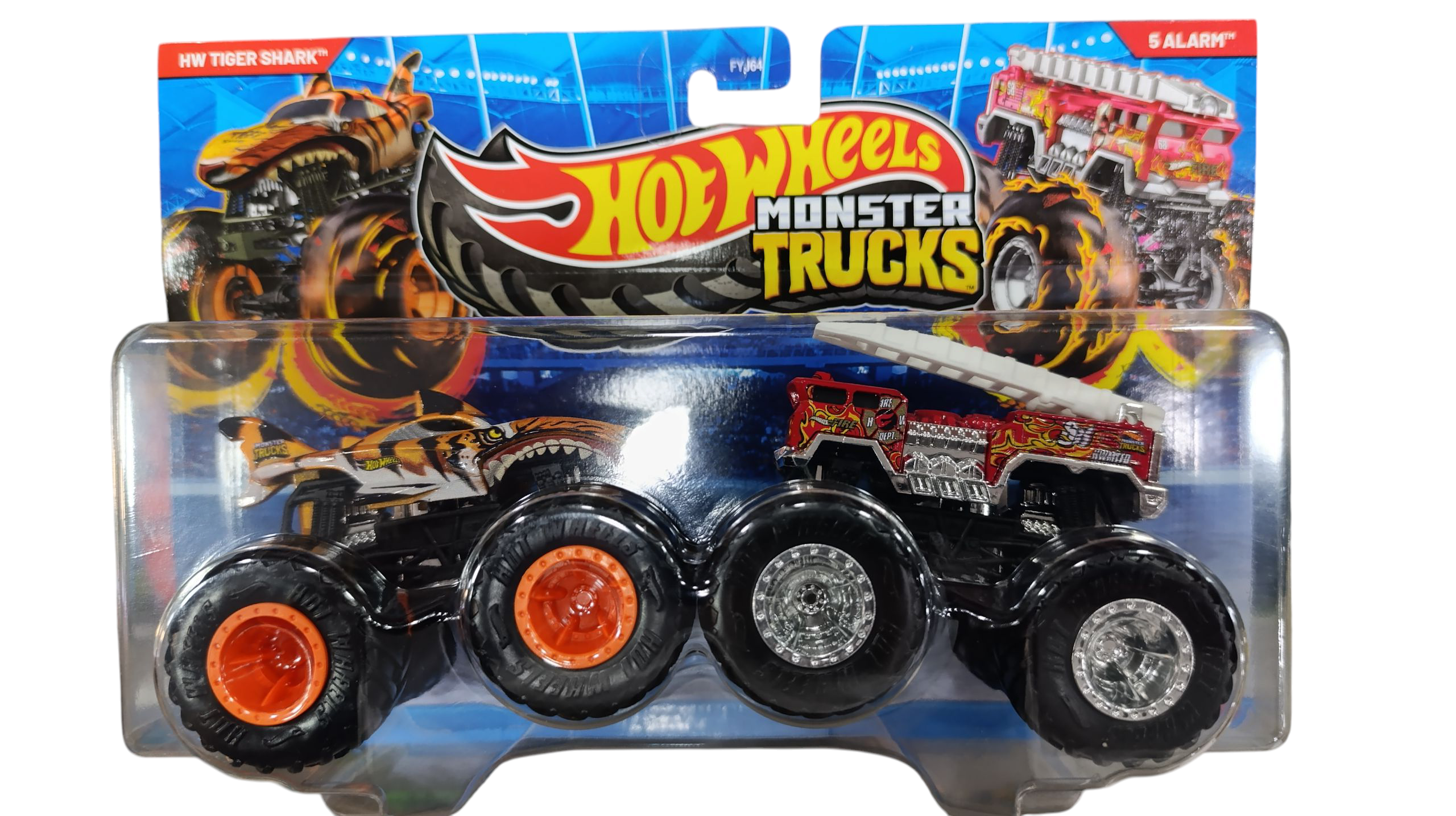 pack 2 Hot Wheels MONSTER TRUCKS JCC76