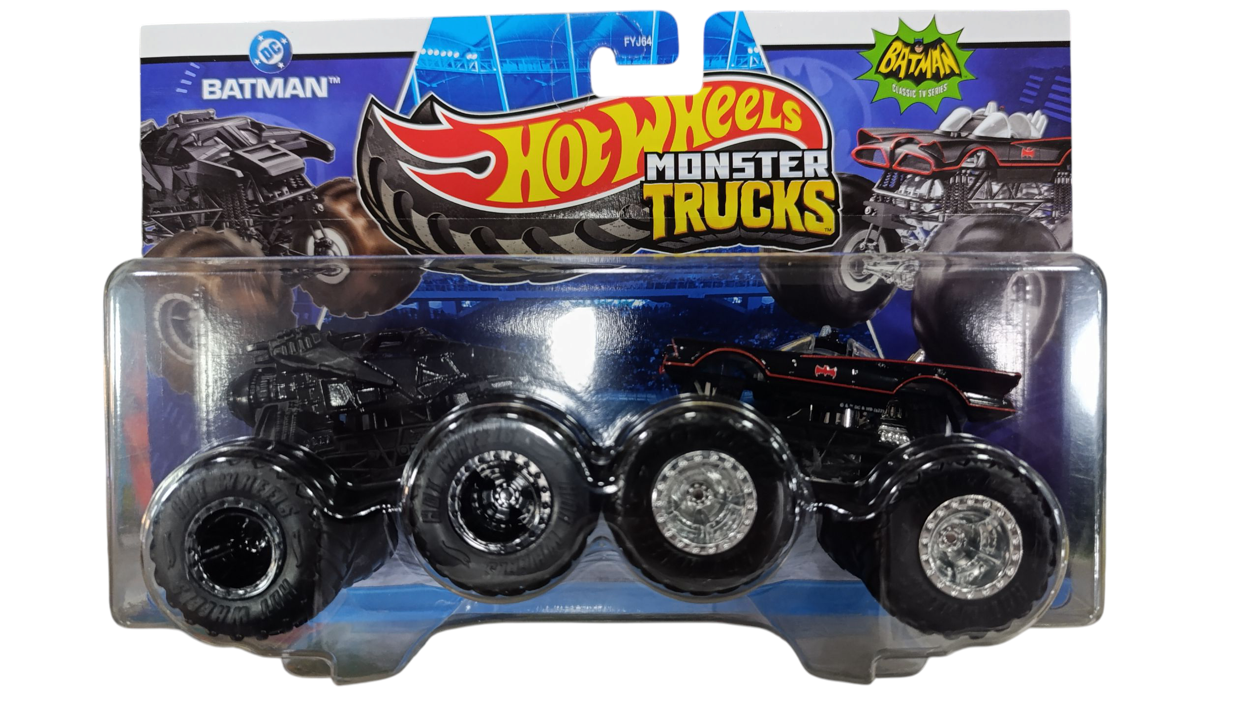 pack 2 Hot Wheels MONSTER TRUCKS JCC80