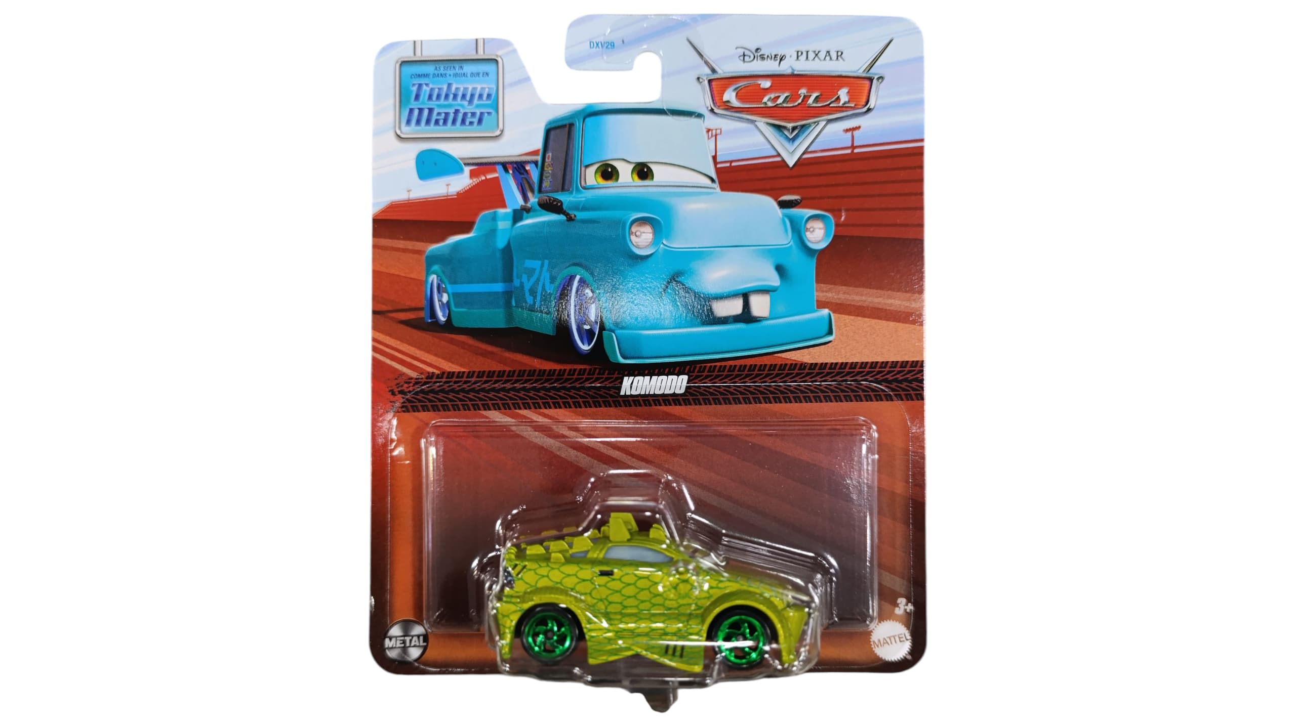 coche metal Disney Pixar CARS 1:55 KOMODO HVB02