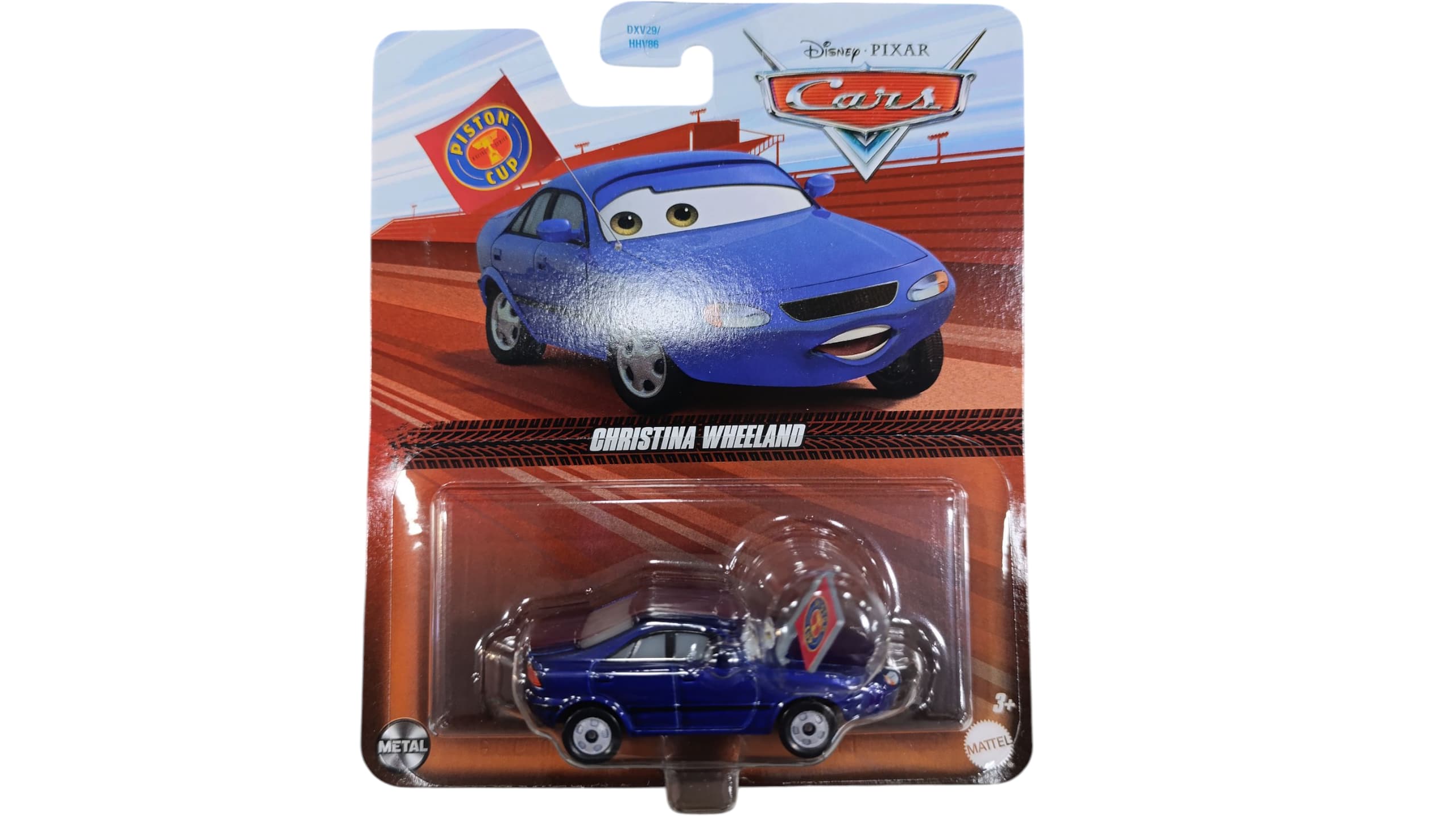 coche metal Disney Pixar CARS 1:55 CHRISTINA WHEELAND GCC03
