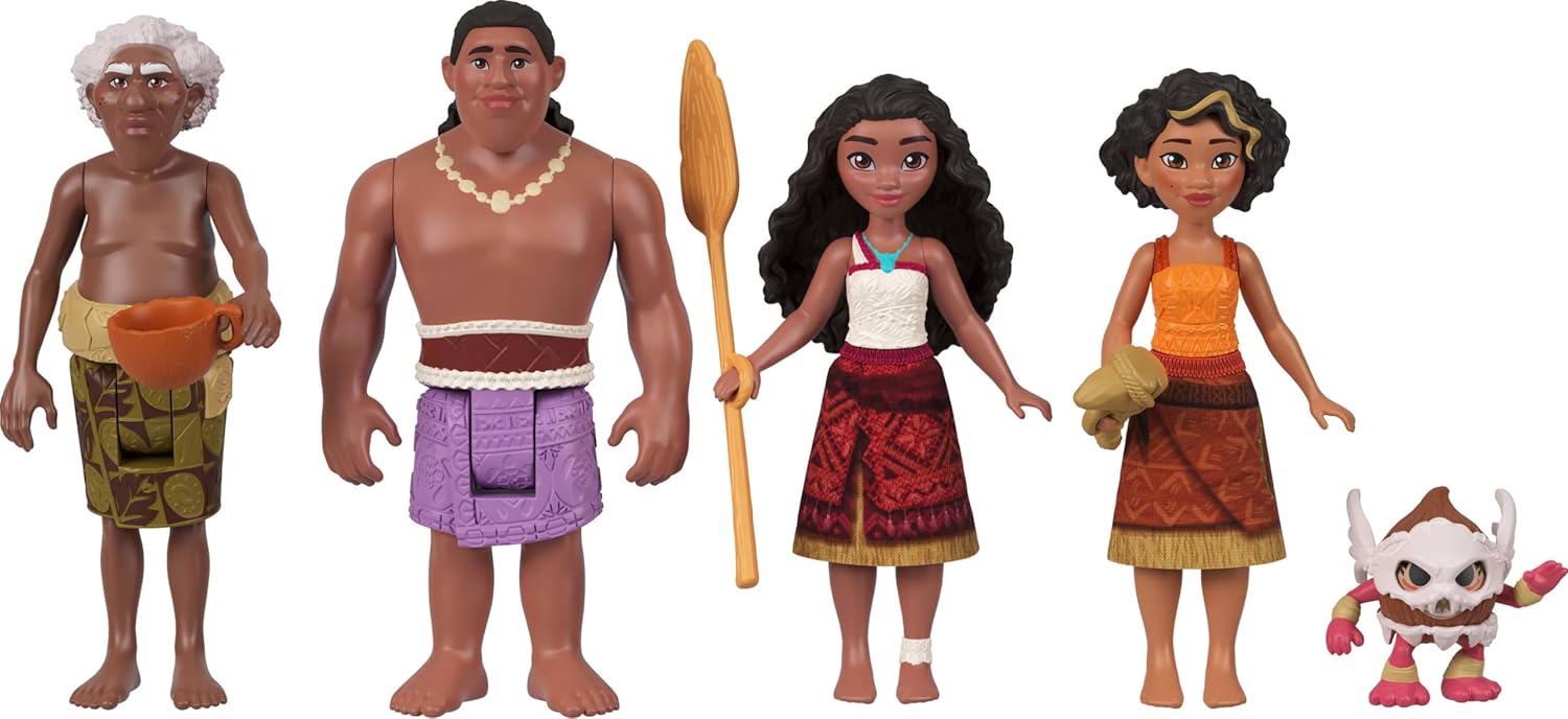 playset disney VAIANA 2 de 10cm MATTEL JBT53