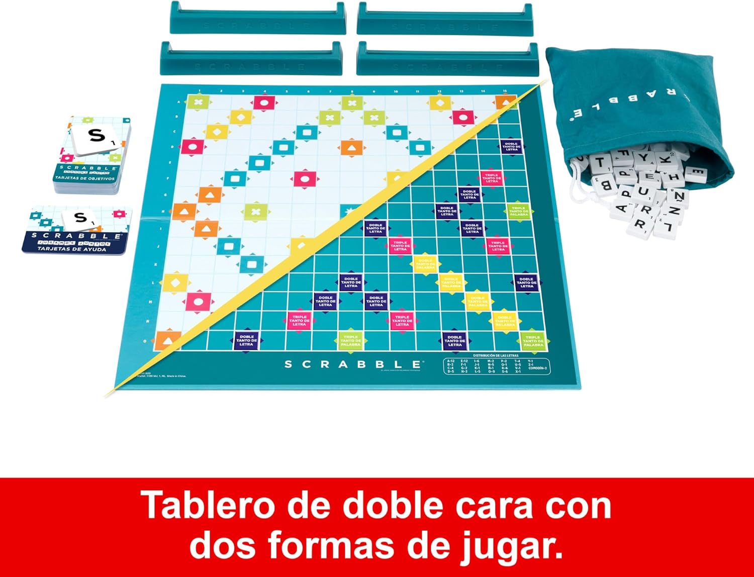 juego de mesa SCRABBLE clásico de MATTEL HXV99