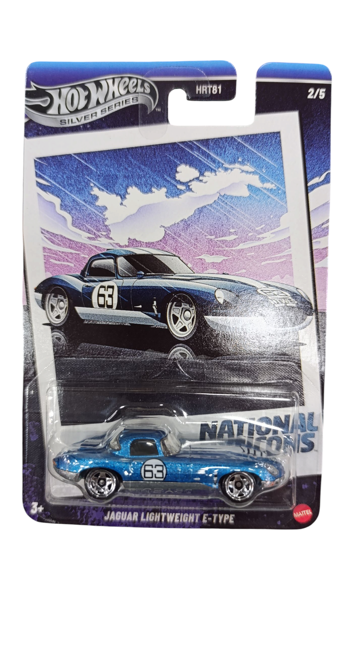 Hot Wheels Silver Series JAGUAR LIGHTWEIGHT E-TYPE JBY90