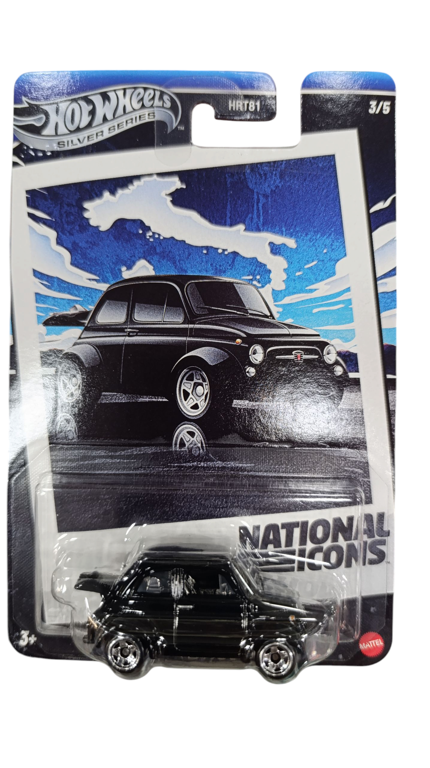 Hot Wheels Silver Series '60S FIAT 500 D MODIFICADO JBY88