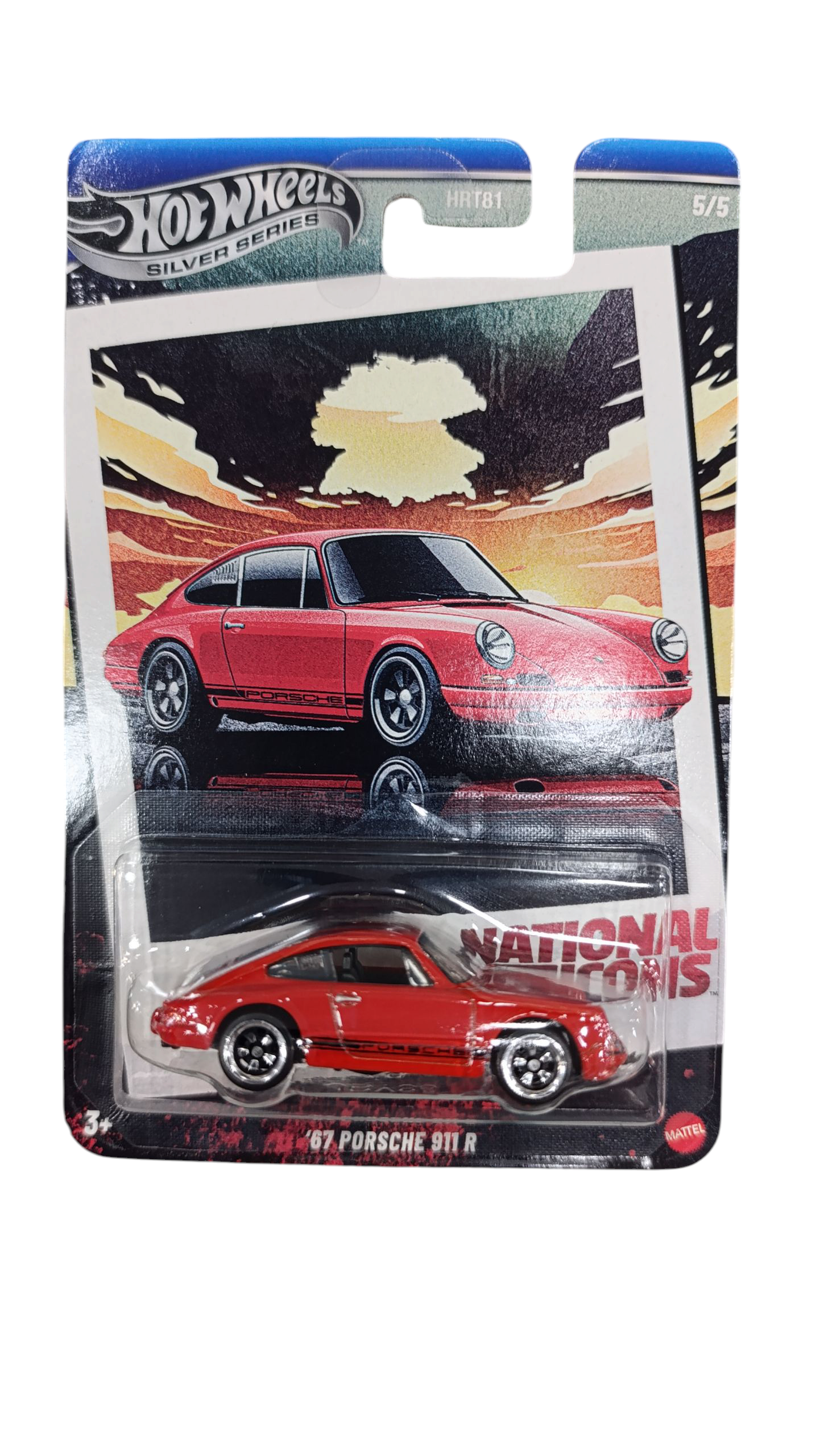 Hot Wheels Silver Series '67 PORSCHE 911 R JBY86
