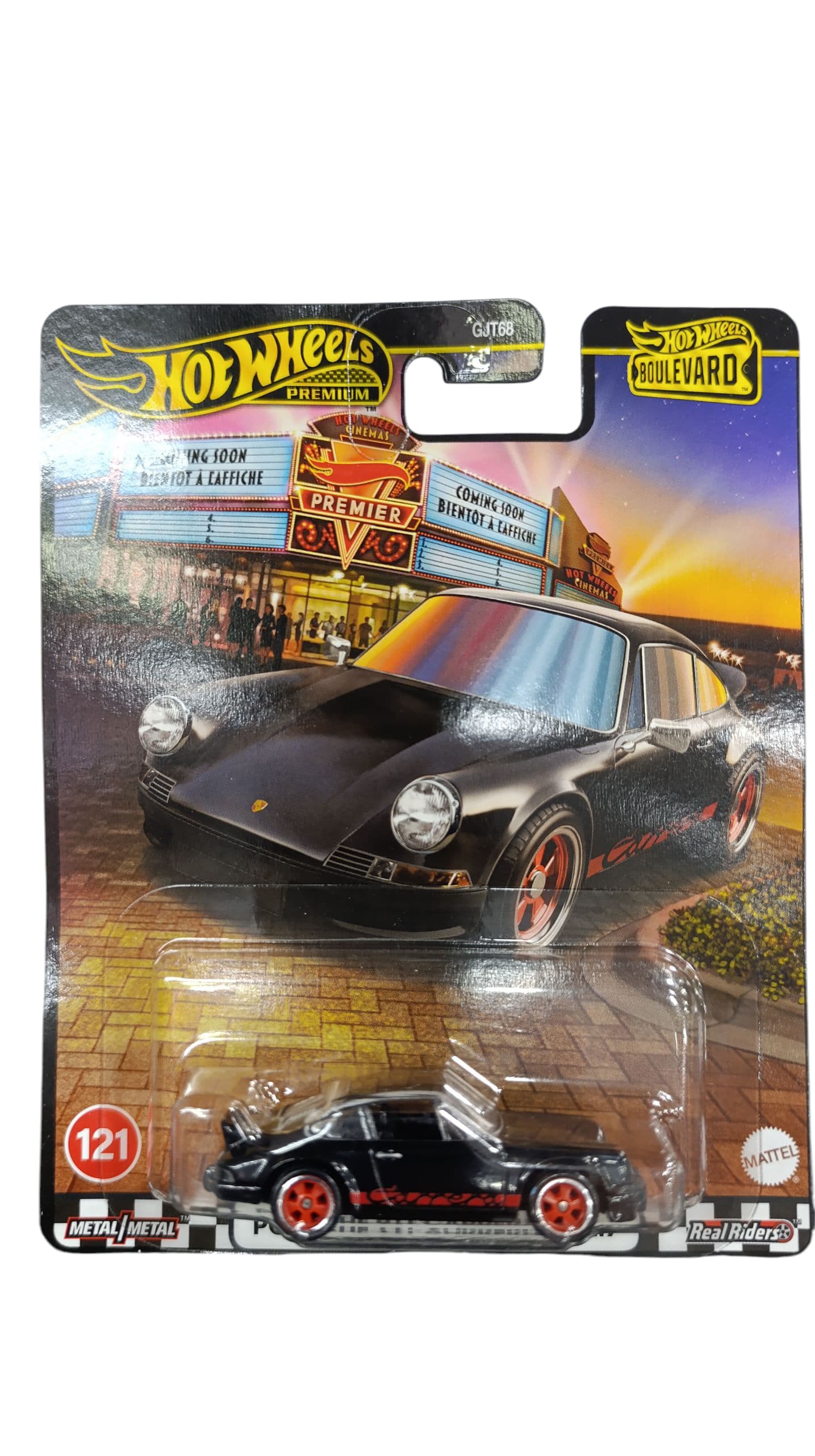 HOT WHEELS PREMIUM BOULEVARD PORSCHE 911 CARRERA RS 2.7 JBL19
