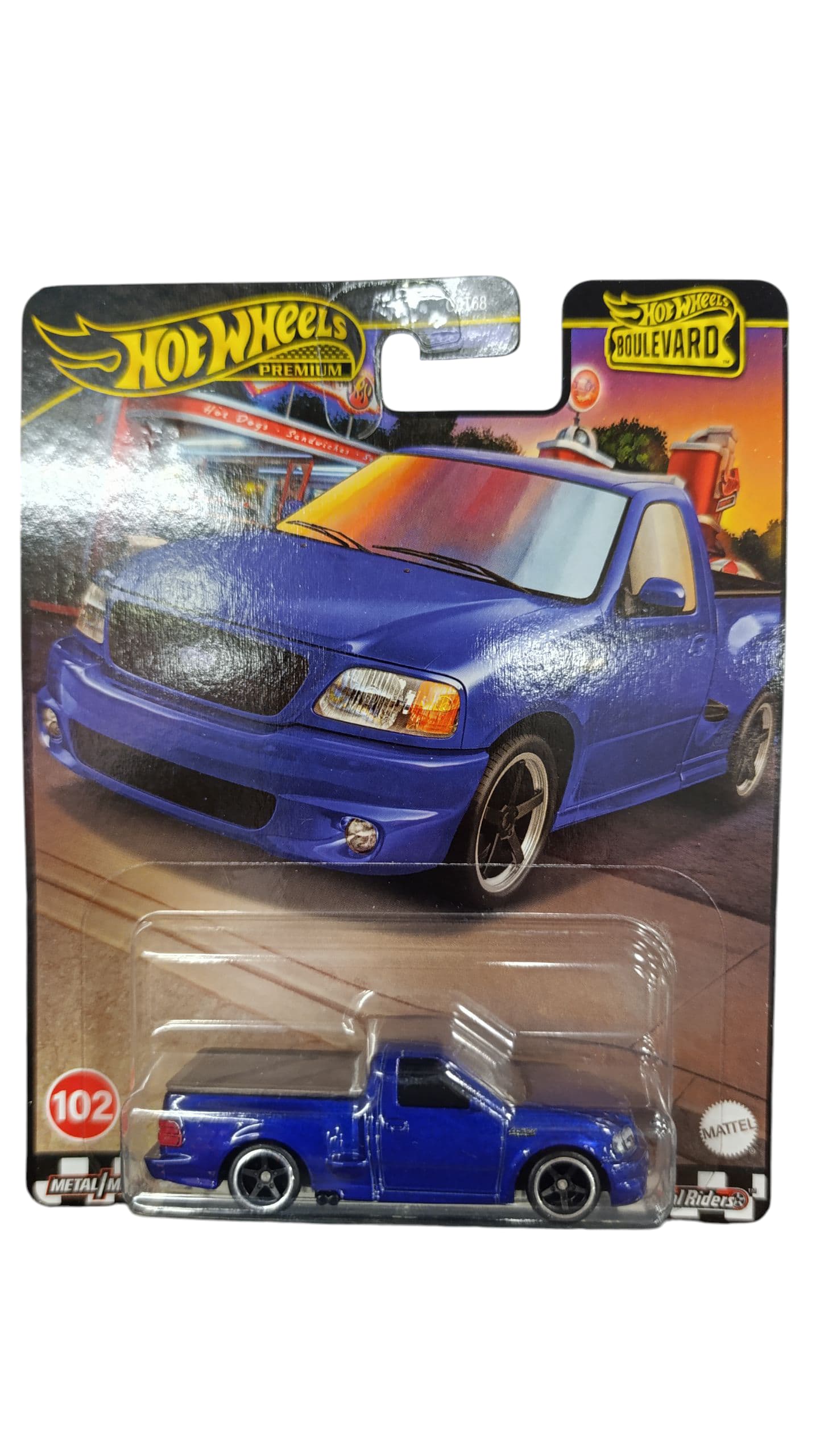 HOT WHEELS PREMIUM BOULEVARD '99 FORD F-150 SVT LIGHTNING HRT60